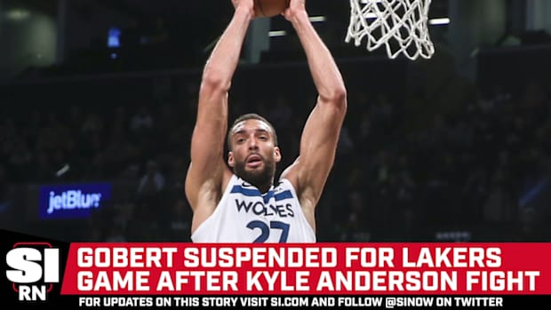 Rudy Gobert Suspended for Play-in Game Against Lakers